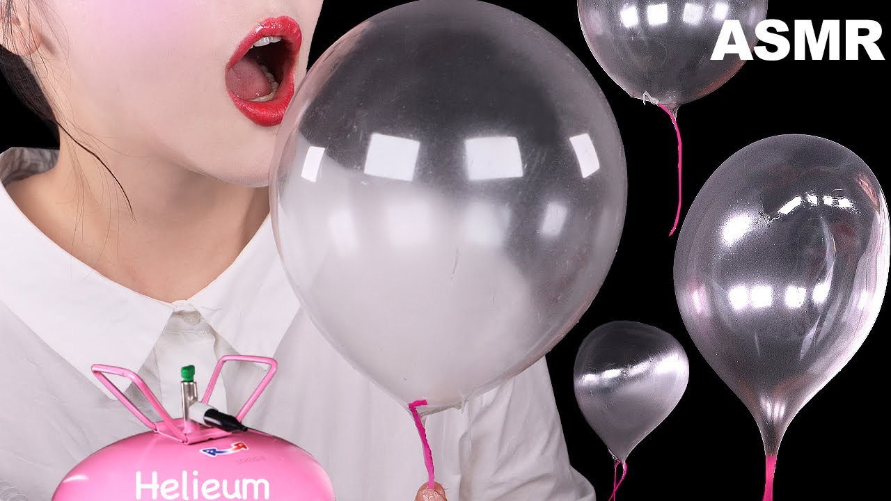 ASMR RECIPE *EDIBLE HELIUM BALLOON, 먹을 수 있는 헬륨풍선 만들기🎈헬륨풍선 먹방(목소리 깜짝공개