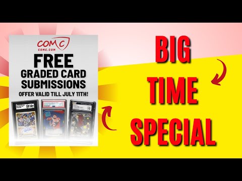 Comc July Graded Card Special! Submit your Graded cards for