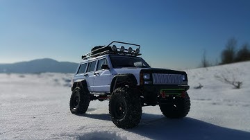 snow expedition Jeep cherokee, Jeep wrangler JK. Chasis MST-CFX-W, SCX 10, TRX 4