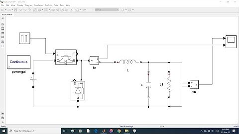 DC-DC Buck Converter Using MATLAB Simulation (Simulink) - Power Electronics