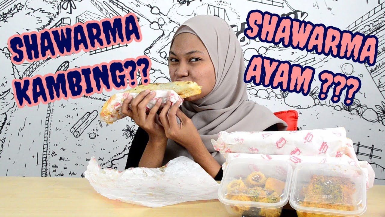 SHAWARMA BEEF & SHAWARMA CHICKEN PALING SEDAP DI KUANTAN 