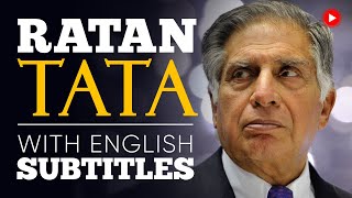 ENGLISH SPEECH | RATAN TATA: India's Car Industry  (English Subtitles)