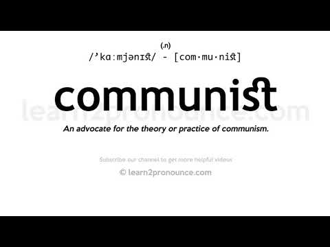Video: Kas kommunist on omadussõna?