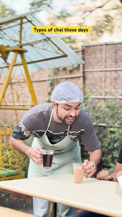 Kullad MMS 💦chai sir enjoyyy😭🤣 types of chai these days #chai #comedy