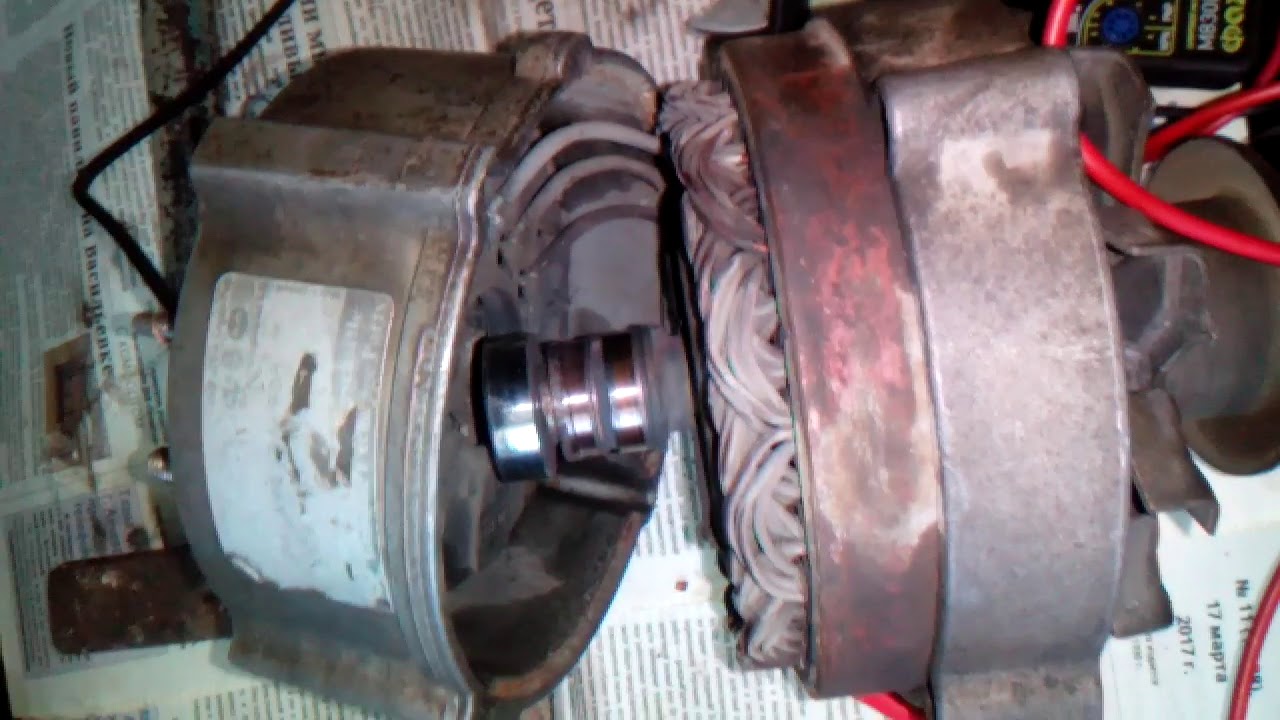 Ремонт генератора Bosch. Нет возбуждения на генератор,только после ...