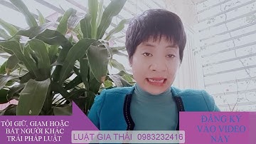 TỘI VU KHỐNG SẼ BỊ KHỞI TỐ HÌNH SỰ MỚI NHẤT