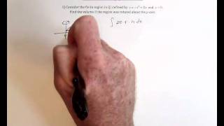 6 3 1 Volumes by Cylindrical Shells