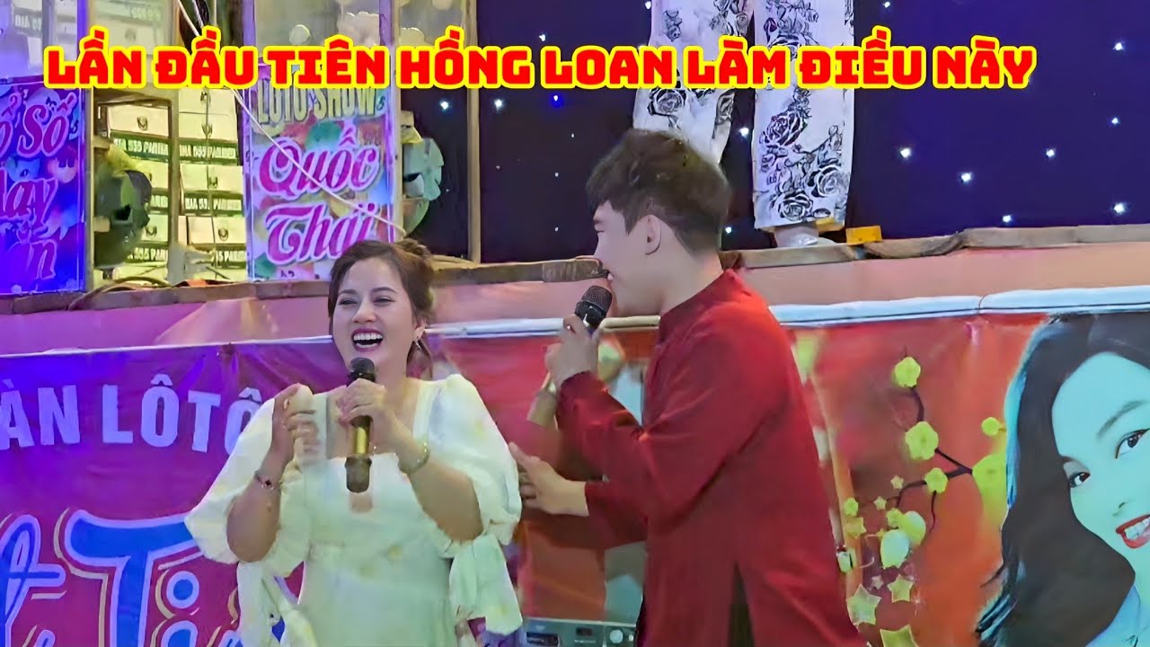 Lần đầu tiên Chị Hồng Loan Cùng Ca Sỹ Lâm Vương Kỳ Xuất Chiêu #hongloan 