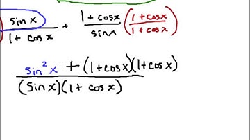 5.1 Verifying Trigonometric Identities