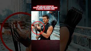 Por que as flechas do Gavião Arqueiro Nunca Acabam? #vingadores #curiosidades #gaviaoarqueiro gaviao