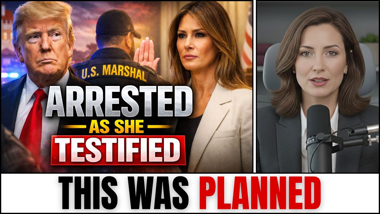 Breaking: Trump Taken Into Custody While Melania Appears Before Grand Jury