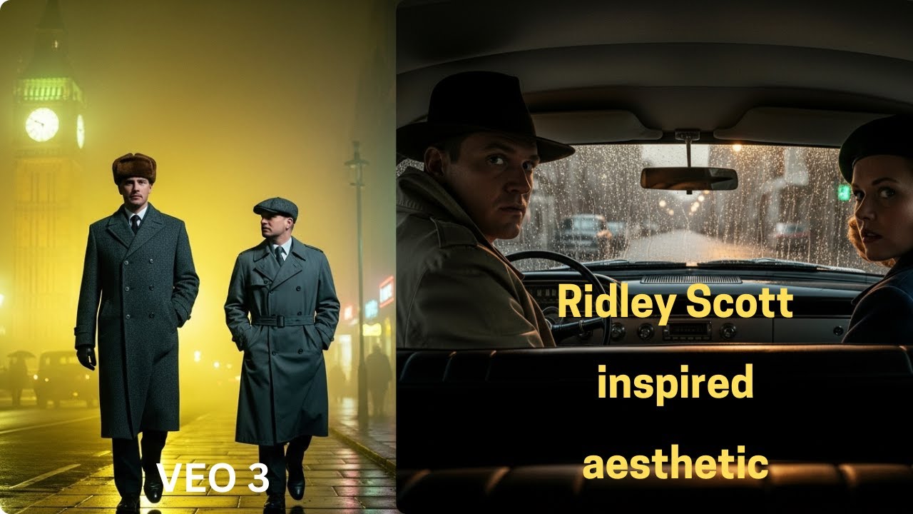 LONDON CODES |  An MI5 Noir Short Film in the Style of Ridley Scott