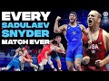 Every match between world and olympic champs abdulrashid sadulaev and kyle snyder