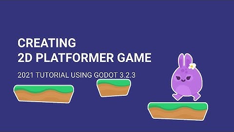 Make A 2D Game Using Godot 3.2 and Auto Generate Platform