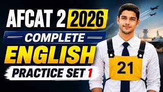 AFCAT 2 2026 🔥 Complete English Practice Set 1 | | Crack AFCAT in First Attempt 🚀