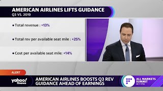 American Airlines boosts Q3 revenue guidance ahead of earnings