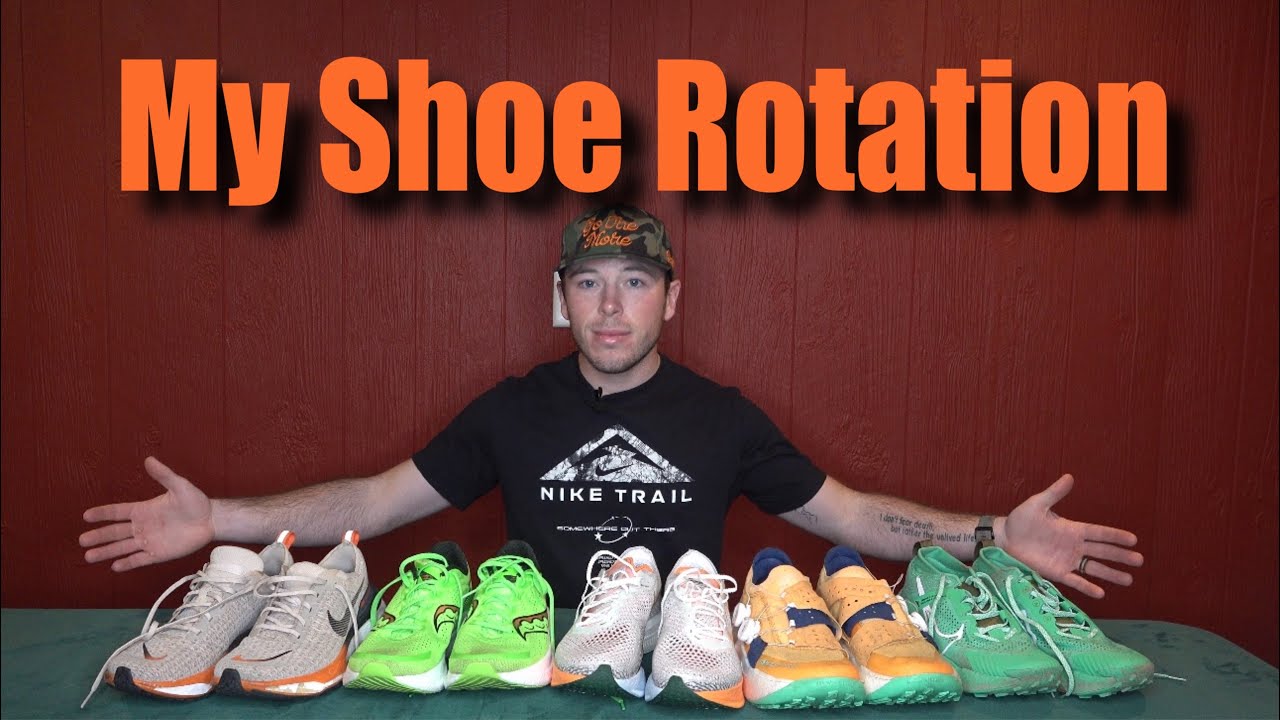 Running Shoes | My Current Shoe Rotation | Marathon Prep EP2 | Foltz ...