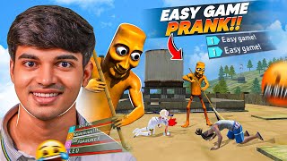 Easy Game Pranks on Random Players 😁 | Made Them Angry 😂🔥| Garena Free Fire