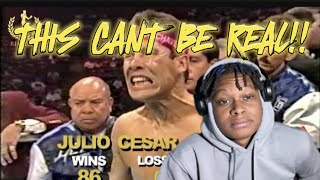 This Gotta Be Fake Julio Cesar Chavez Had Over 100 Knockouts Reaction