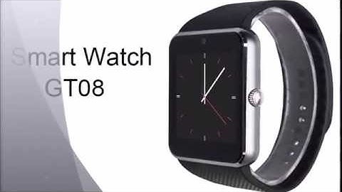GT08 Smart Watch Clock Sync Notifier Support Sim Card Bluetooth Connectivity for Apple iphone Androi