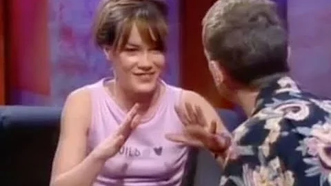 Tara Palmer-Tomkinson infamous Frank Skinner inter...