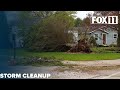 Storm causes widespread damage in Two Rivers, Wisconsin