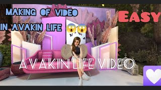 How to make video in avakin life with name hidden | Avakin Anjali | New Video | screenshot 5
