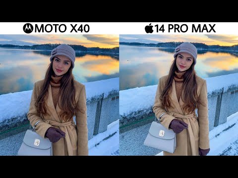 Motorola Moto X40 vs iPhone 14 Pro Max Camera Test