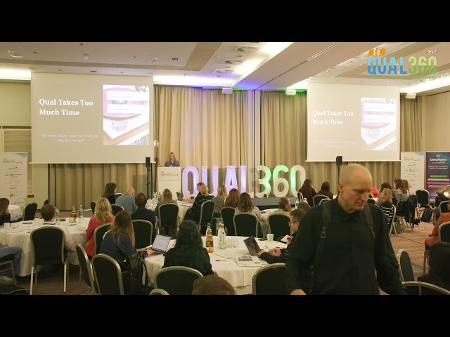 Conde Nast Lisa Payne BIGGER ISN¨T ALWAYS BETTER – ADVOCATING FOR THE POWER OF QUALITATIVE RESEARCH