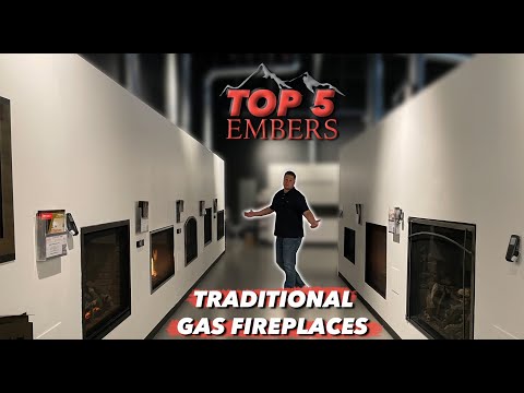 Top 5 Traditional Gas Fireplaces (What is the best indoor gas fireplace?)