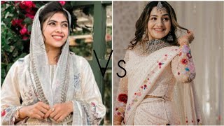 Ayisha shafrin ( English cafe ) vs Noorin shereef ( actress ) comment your favourite ??