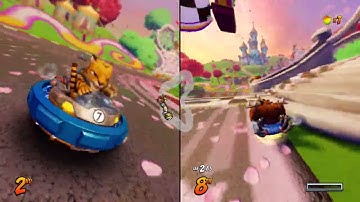 CTR CRASH TEAM RACING NITRO FUELED  ~ 2 PLAYER ~ PART 1