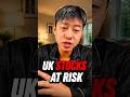 UK Stocks at Risk #stockmarket #investing #finance #smartmoney #daytrading #news #ftse100 #FTSE250