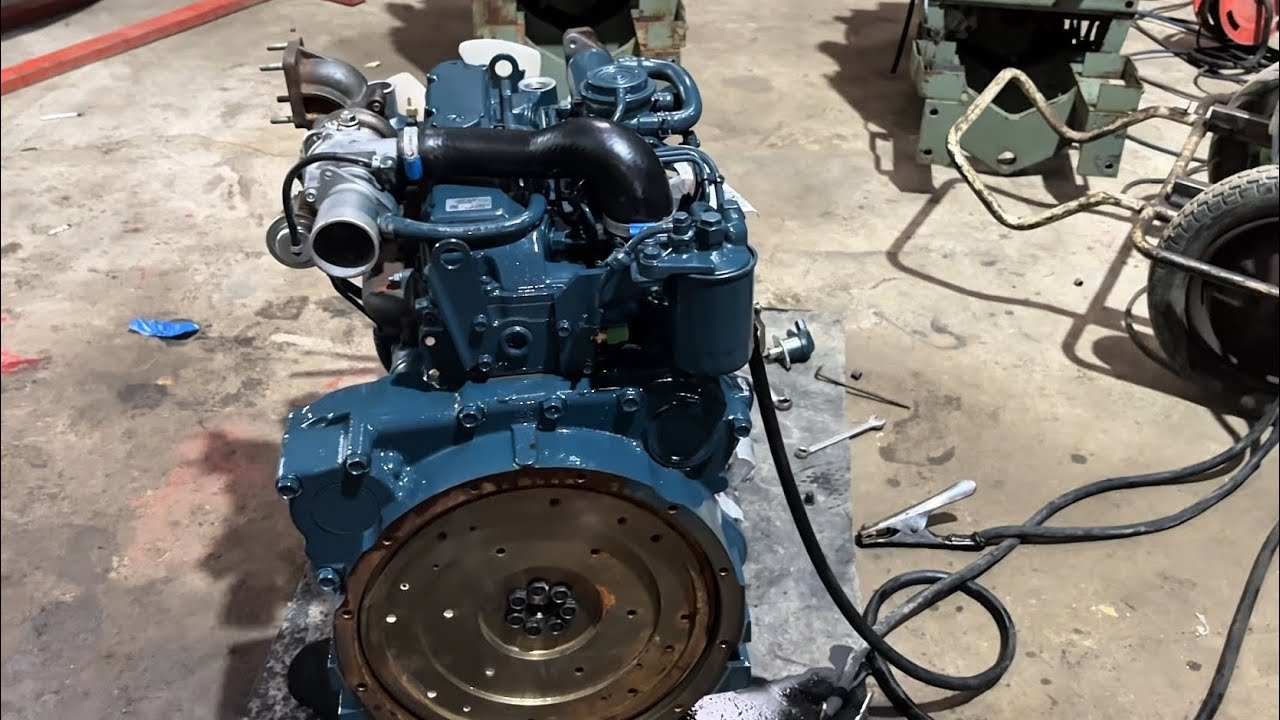 Kubota V2607 New Made In Japan Test Nổ Giao Về Hậu Giang : Nông Cơ Nguyễn Văn Châu 