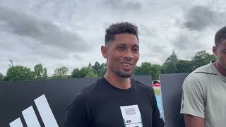 Wayde Van Niekerk Talks Fitness and Olmypic Potential ahead of the 200m at the Atlanta City Games