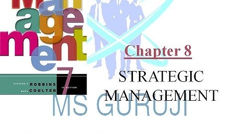Strategic Management Chapter 8