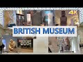 BRITISH MUSEUM - LONDON UK 4K