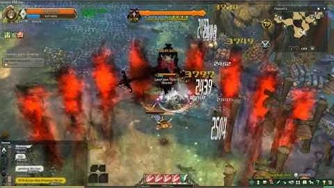 Tree of savior (TOS) sorcerer templeshooter skill test at dina bee farm