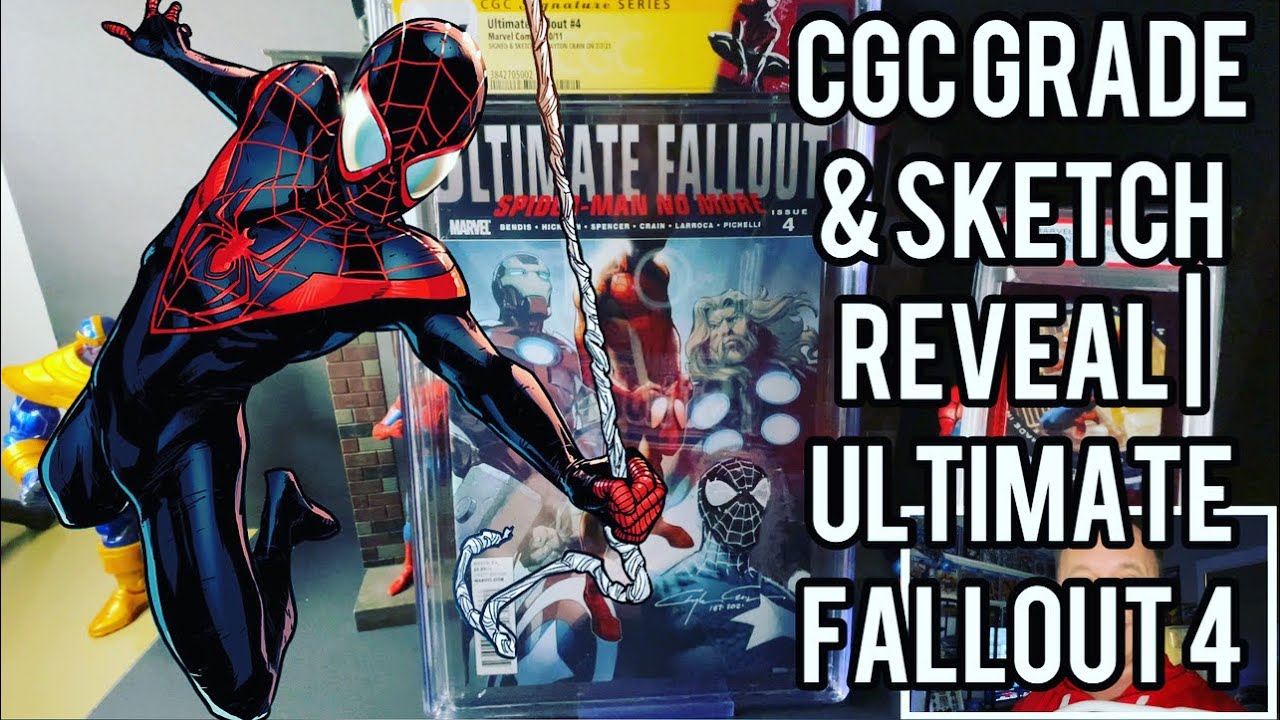 Ultimate Fallout 4 | Miles Morales CGC Clayton Crain Sketch/Auto