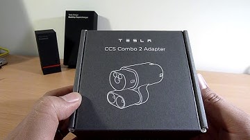 Tesla CCS Combo 2 Adapter Unboxing