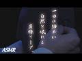 少しのホワイトノイズと心が落ち着く耳珠の低刺激世界。 / Ear massage / ASMR / Tragus / Tapping / Neumann / KU100 / No Talking