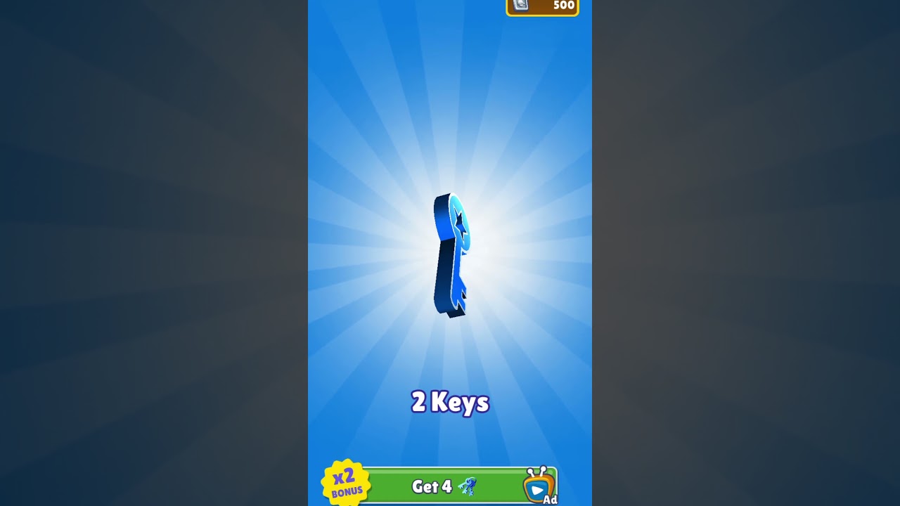 Key in 02:03.290 by Toy_ian63 - Subway Surfers - Speedrun