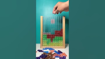 PART 252 || “Colorful Tetris ASMR: Mesmerizing Block Stacking Sounds”