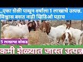 SHETI GURUJI/सागर पुजारी वर्षाला 1शेळी पासून कमवतात 1लाख रुपये/Boer goat farm.