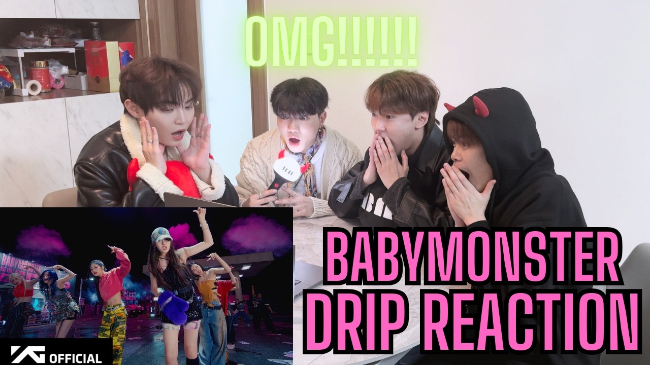 BABYMONSTER - 'DRIP' M/V | REACTION | Montiez | Eng Sub