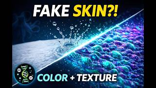 This Fake Skin Changes color and texture