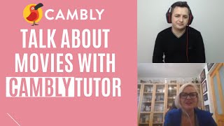 Talk about movies with Cambly Tutor | Cambly Promo Code 2022 | Cambly Promo Code : Lesson35