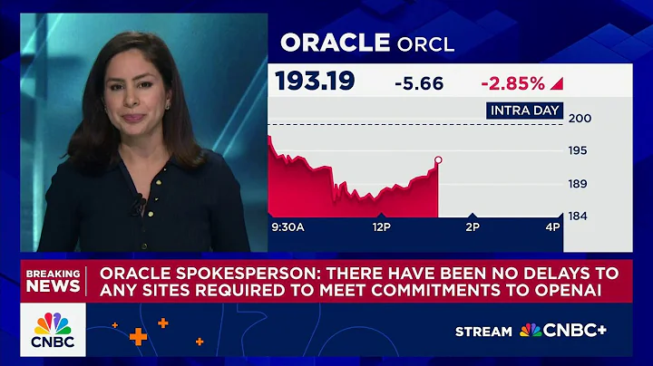 Oracle says there have been 'no delays' in OpenAI arrangement after stock slide