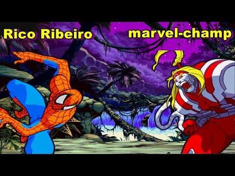 Duelo Intenso - Marvel Super Heroes vs Street fighter.