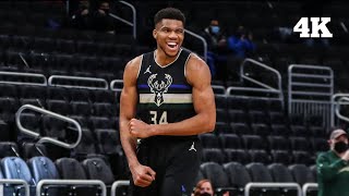 4K Quality Giannis Antetokounmpo Clips For Edits Pt. 2